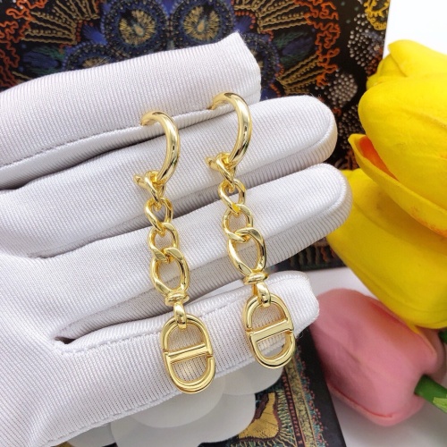 Replica Christian Dior Earrings For Women #1252944 $27.00 USD for Wholesale