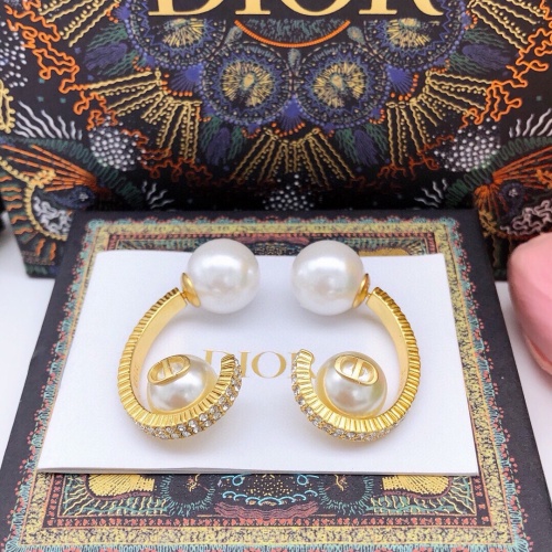 Wholesale Christian Dior Earrings For Women #1252946 $27.00 USD, Wholesale Quality Replica Christian Dior Earrings