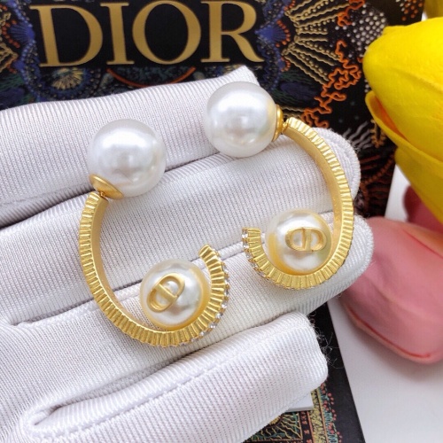 Replica Christian Dior Earrings For Women #1252946 $27.00 USD for Wholesale