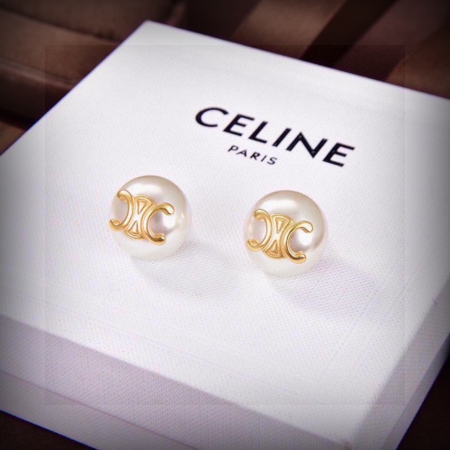 Wholesale Celine Earrings For Women #1252947 $27.00 USD, Wholesale Quality Replica Celine Earrings