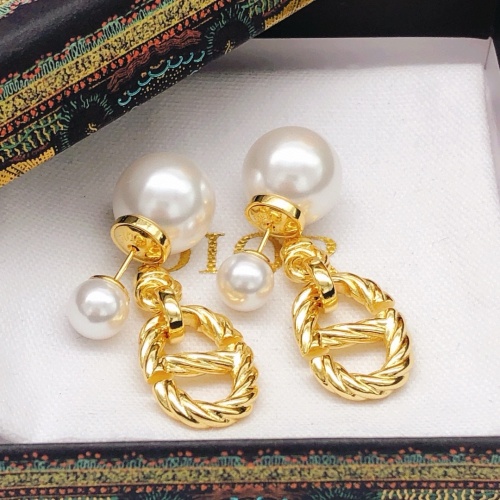 Wholesale Christian Dior Earrings For Women #1252950 $29.00 USD, Wholesale Quality Replica Christian Dior Earrings