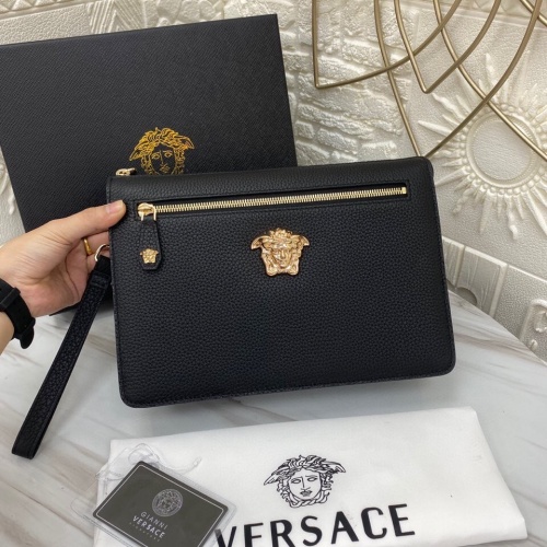 Replica Versace AAA Man Wallets #1252982 $140.00 USD for Wholesale