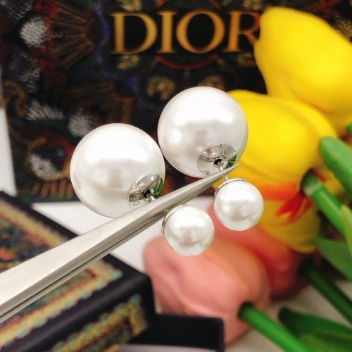 Replica Christian Dior Earrings For Women #1252999 $25.00 USD for Wholesale