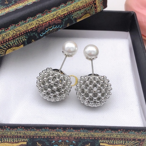 Wholesale Christian Dior Earrings For Women #1253002 $27.00 USD, Wholesale Quality Replica Christian Dior Earrings