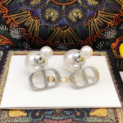 Wholesale Christian Dior Earrings For Women #1253003 $27.00 USD, Wholesale Quality Replica Christian Dior Earrings