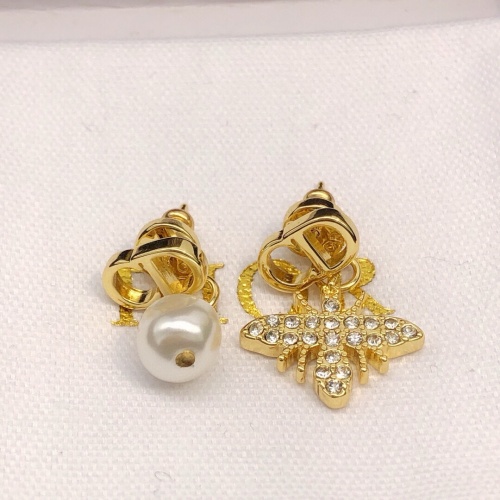 Replica Christian Dior Earrings For Women #1253009 $27.00 USD for Wholesale