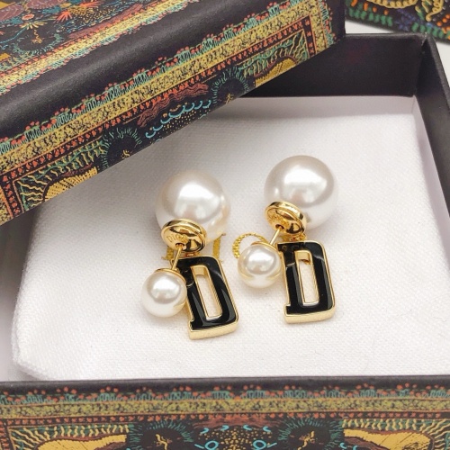 Wholesale Christian Dior Earrings For Women #1253012 $27.00 USD, Wholesale Quality Replica Christian Dior Earrings