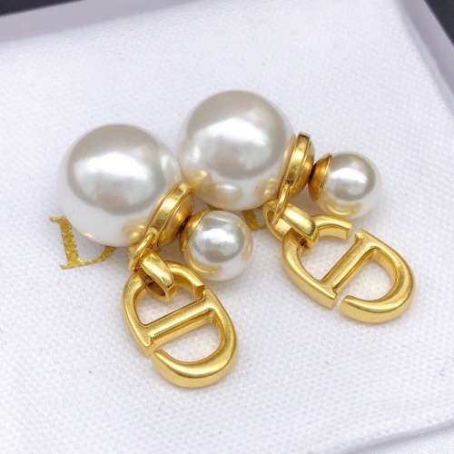 Wholesale Christian Dior Earrings For Women #1253013 $27.00 USD, Wholesale Quality Replica Christian Dior Earrings