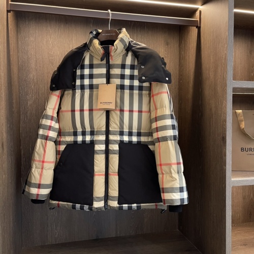 Wholesale Burberry Down Feather Coat Long Sleeved For Unisex #1253043 $192.00 USD, Wholesale Quality Replica Burberry Down Feather Coat