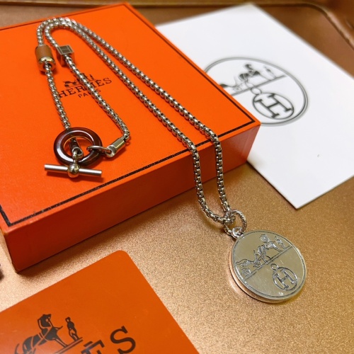 Wholesale Hermes Necklaces #1253059 $52.00 USD, Wholesale Quality Replica Hermes Necklaces