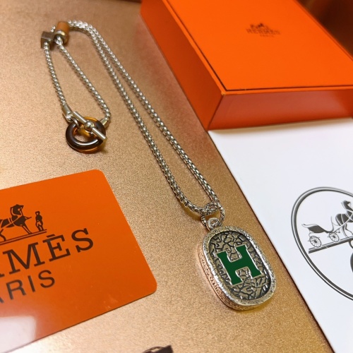 Wholesale Hermes Necklaces #1253060 $52.00 USD, Wholesale Quality Replica Hermes Necklaces