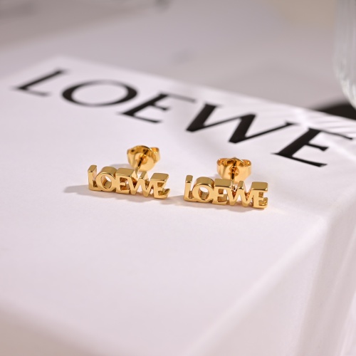 Wholesale LOEWE Earrings For Women #1253066 $25.00 USD, Wholesale Quality Replica LOEWE Earrings