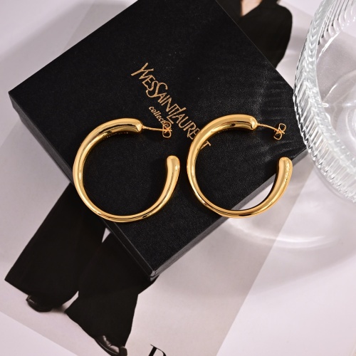 Wholesale Yves Saint Laurent YSL Earrings For Women #1253069 $27.00 USD, Wholesale Quality Replica Yves Saint Laurent YSL Earrings