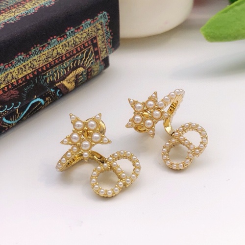 Wholesale Christian Dior Earrings For Women #1253088 $27.00 USD, Wholesale Quality Replica Christian Dior Earrings