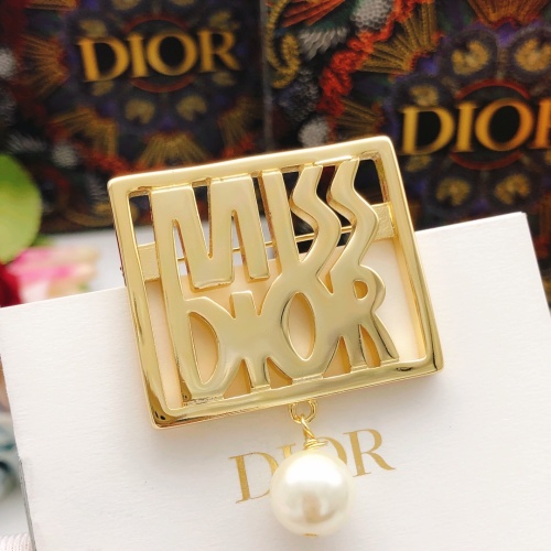 Wholesale Christian Dior Brooches For Women #1253093 $29.00 USD, Wholesale Quality Replica Christian Dior Brooches