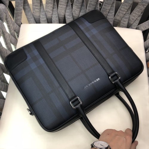 Replica Burberry AAA Man Handbags #1253102 $130.00 USD for Wholesale