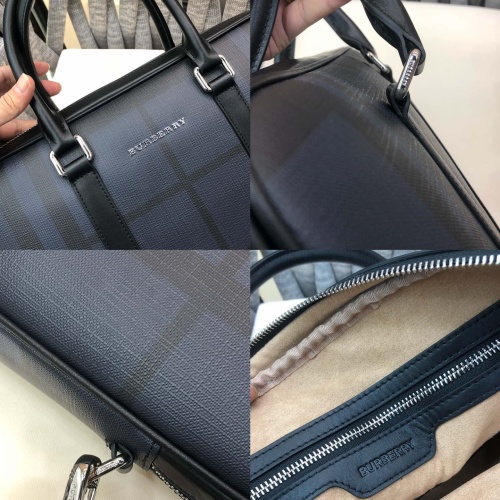 Replica Burberry AAA Man Handbags #1253102 $130.00 USD for Wholesale