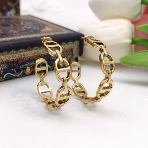 Replica Christian Dior Earrings For Women #1253105 $27.00 USD for Wholesale