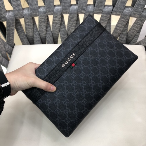 Replica Gucci AAA Man Wallets #1253106 $72.00 USD for Wholesale