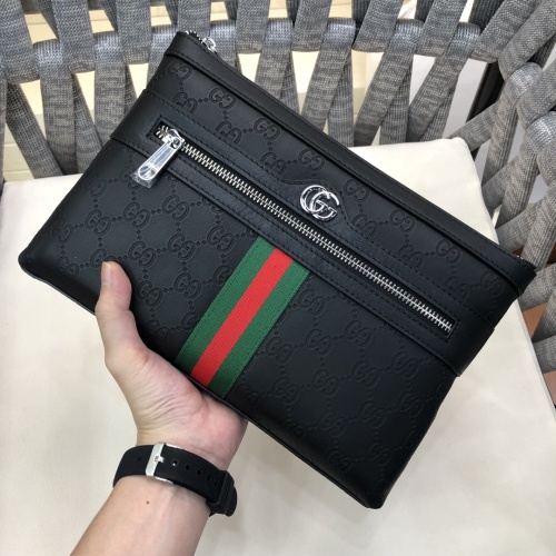 Wholesale Gucci AAA Man Wallets #1253107 $85.00 USD, Wholesale Quality Replica Gucci AAA Man Wallets