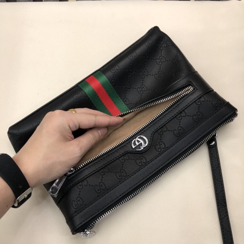 Replica Gucci AAA Man Wallets #1253107 $85.00 USD for Wholesale