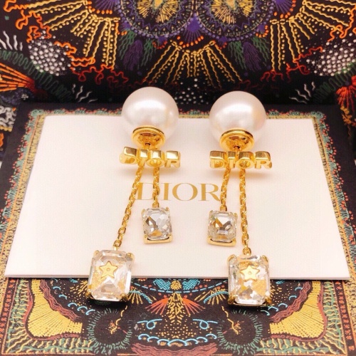 Wholesale Christian Dior Earrings For Women #1253113 $27.00 USD, Wholesale Quality Replica Christian Dior Earrings