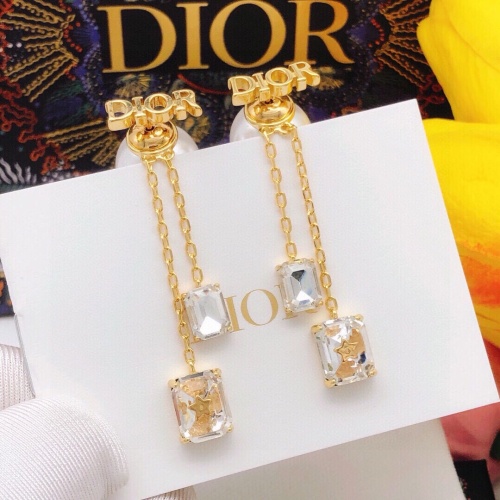 Replica Christian Dior Earrings For Women #1253113 $27.00 USD for Wholesale