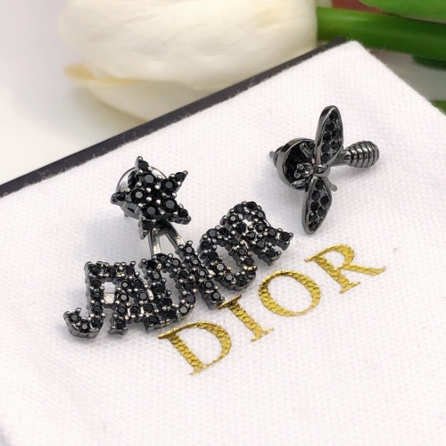 Replica Christian Dior Earrings For Women #1253115 $27.00 USD for Wholesale