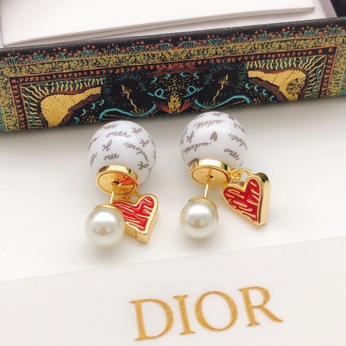 Wholesale Christian Dior Earrings For Women #1253139 $29.00 USD, Wholesale Quality Replica Christian Dior Earrings