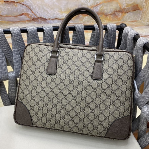 Replica Gucci AAA Man Handbags #1253155 $140.00 USD for Wholesale