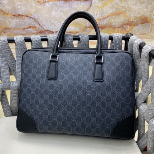 Replica Gucci AAA Man Handbags #1253157 $140.00 USD for Wholesale