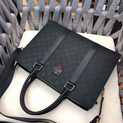 Replica Gucci AAA Man Handbags #1253159 $155.00 USD for Wholesale