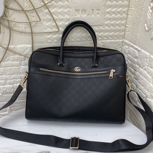 Replica Gucci AAA Man Handbags #1253166 $175.00 USD for Wholesale