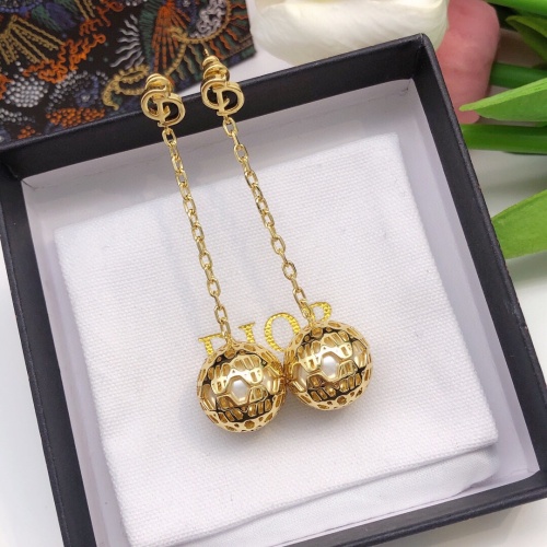 Replica Christian Dior Earrings For Women #1253167 $27.00 USD for Wholesale