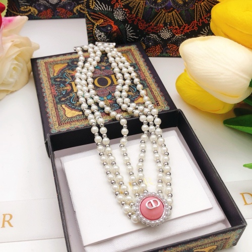 Replica Christian Dior Necklaces For Women #1253178 $38.00 USD for Wholesale