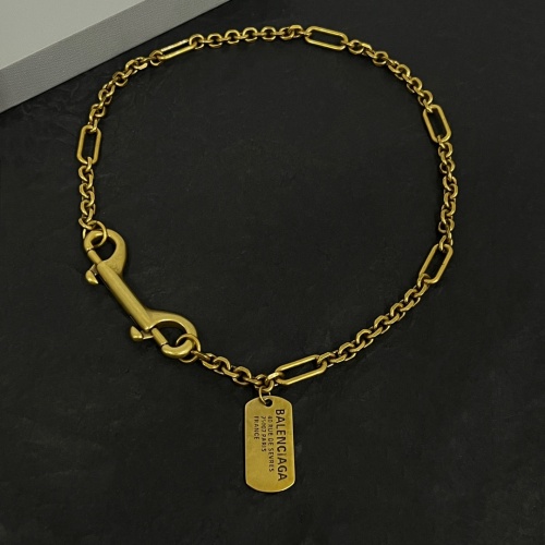 Wholesale Balenciaga Necklaces #1253180 $64.00 USD, Wholesale Quality Replica Balenciaga Necklaces