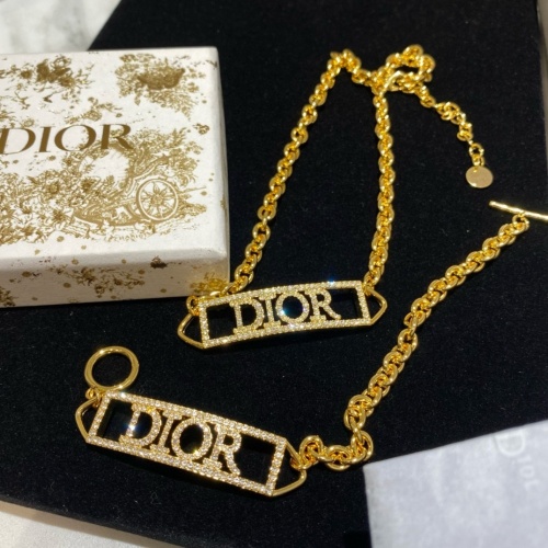 Replica Christian Dior Jewelry Set #1253182 $52.00 USD for Wholesale