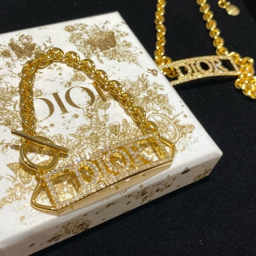 Replica Christian Dior Jewelry Set #1253182 $52.00 USD for Wholesale