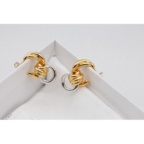 Replica Bottega Veneta Earrings For Women #1253211 $48.00 USD for Wholesale