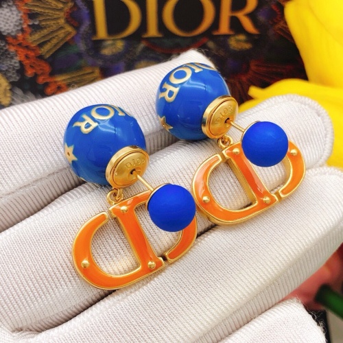 Wholesale Christian Dior Earrings For Women #1253236 $29.00 USD, Wholesale Quality Replica Christian Dior Earrings