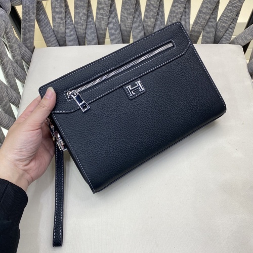 Replica Hermes AAA Man Wallets #1253264 $88.00 USD for Wholesale