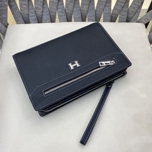 Replica Hermes AAA Man Wallets #1253264 $88.00 USD for Wholesale