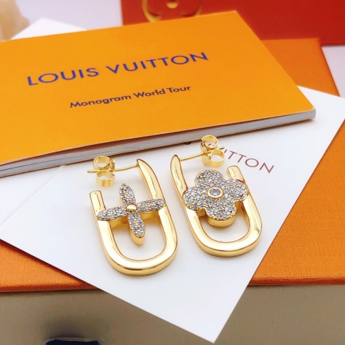 Replica Louis Vuitton Earrings For Women #1253276 $29.00 USD for Wholesale