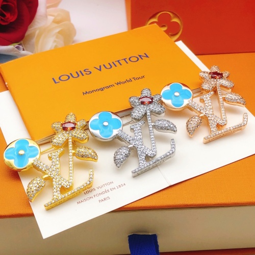 Replica Louis Vuitton LV Brooches For Women #1253282 $38.00 USD for Wholesale