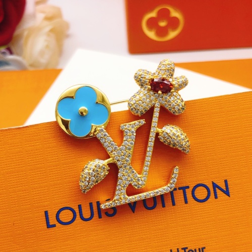 Replica Louis Vuitton LV Brooches For Women #1253283 $38.00 USD for Wholesale