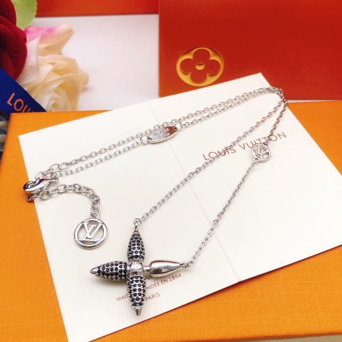 Wholesale Louis Vuitton Necklaces #1253343 $32.00 USD, Wholesale Quality Replica Louis Vuitton Necklaces