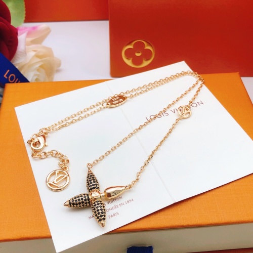 Wholesale Louis Vuitton Necklaces #1253344 $32.00 USD, Wholesale Quality Replica Louis Vuitton Necklaces