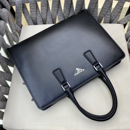 Replica Prada AAA Man Handbags #1253356 $162.00 USD for Wholesale