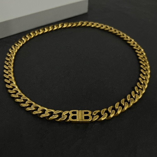 Wholesale Balenciaga Necklaces #1253397 $64.00 USD, Wholesale Quality Replica Balenciaga Necklaces