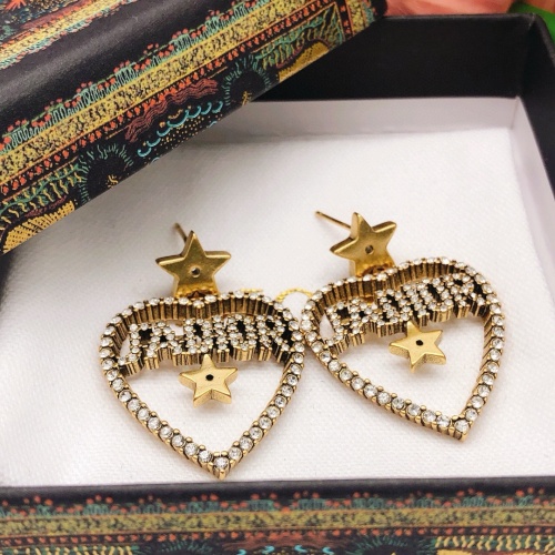 Replica Christian Dior Earrings For Women #1253411 $27.00 USD for Wholesale